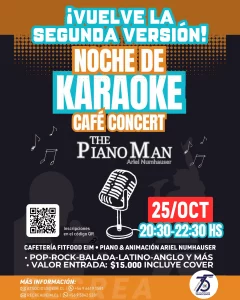 Cafe Concert Noche Karaoke