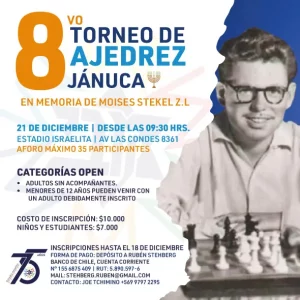 Ajedrez 2025 Moises Stekel